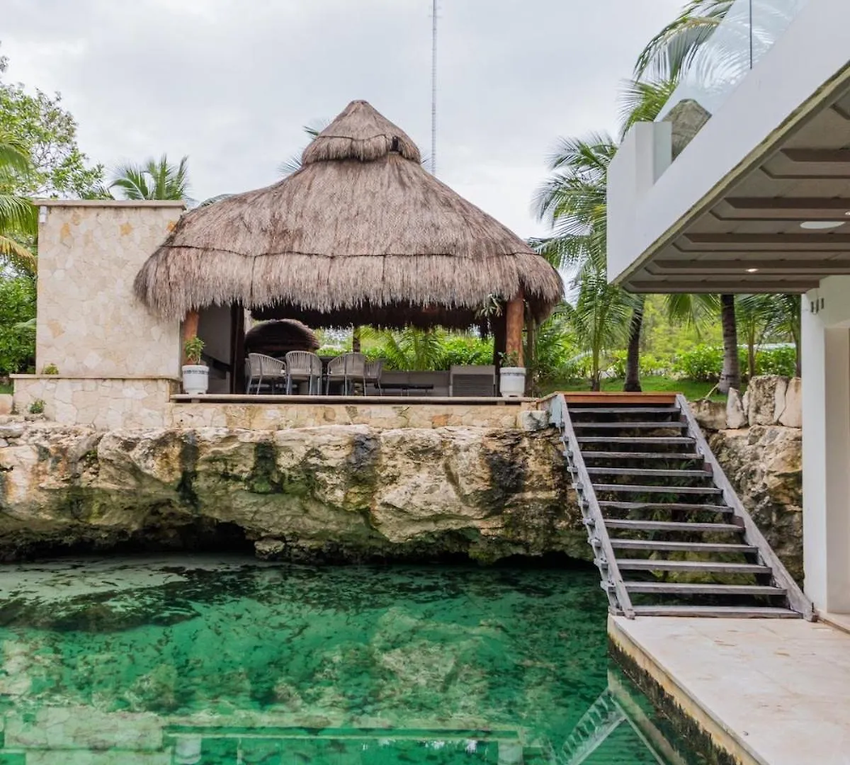 ヴィラ House With Cenote And Caves In Puerto Aventurasヴィラ メキシコ